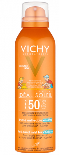 IDEAL SOLEIL ANTI-SAND KIDS SPF50 200 ML - Angeli Pharm
