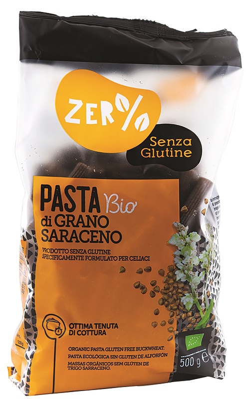 ZER% GLUTINE RIGATONI DI GRANO SARACENO BIO 500 G - Angeli Pharm