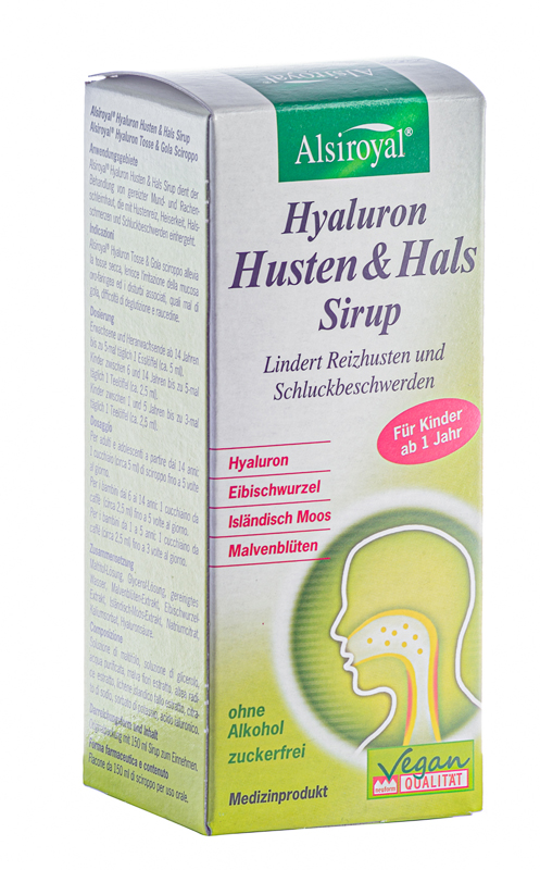 HYALURON TOSSE & GOLA SCIROPPO 150 ML - Angeli Pharm
