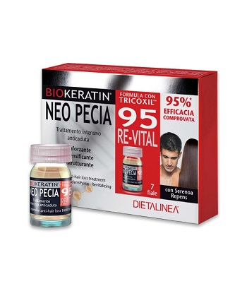 BIOKERATIN NEO PECIA 95 RE-VITAL TRATTAMENTO INTENSIVO ANTICADUTA 7 FIALE DA 3 ML - Angeli Pharm