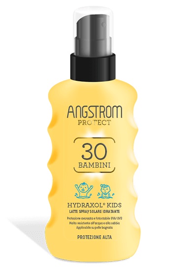 ANGSTROM PROTECT HYDRAXOL KIDS LATTE SPRAY SOLARE PROTEZIONE 30 175 ML - Angeli Pharm