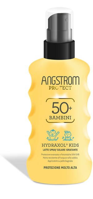 ANGSTROM PROTECT HYDRAXOL KIDS LATTE SPRAY SOLARE ULTRA PROTEZIONE 50+ 175 ML - Angeli Pharm