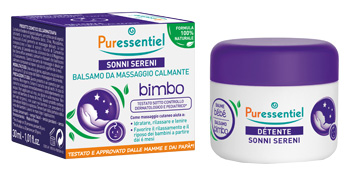 PURESSENTIEL BALSAMO DA MASSAGGIO PETTORALE BIMBO SONNI SERENI 30 ML - Angeli Pharm