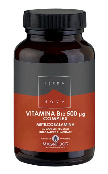 TERRANOVA COMPLESSO DI VITAMINA B12 500 UG 50 CAPSULE - Angeli Pharm