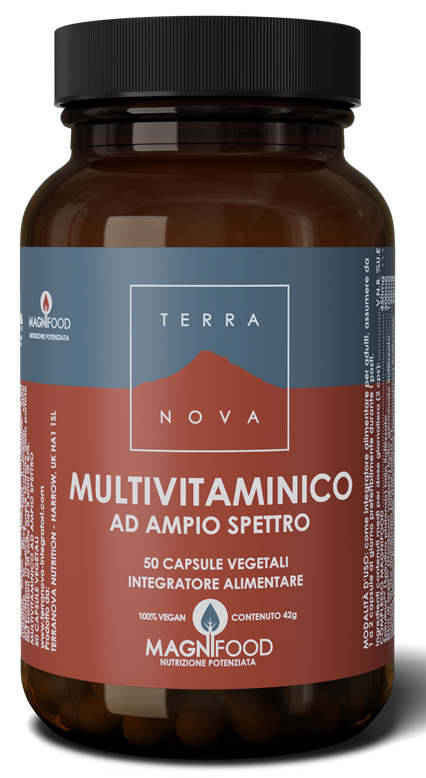 TERRANOVA COMPLESSO MULTIVITAMINICO AD ALTO SPETTRO 50 CAPSULE - Angeli Pharm