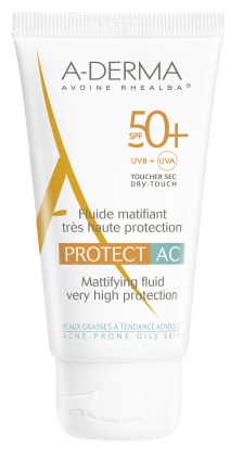 ADERMA A-D PROTECT AC FLUIDO MAT 50+ 40 ML - Angeli Pharm
