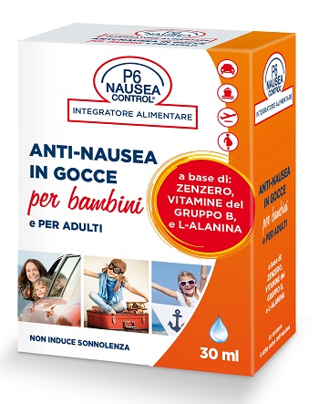P6 NAUSEA CONTROL GOCCE ANTINAUSEA 30 ML - Angeli Pharm