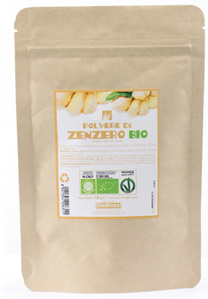 ZENZERO POLVERE BIO 100 G - Angeli Pharm