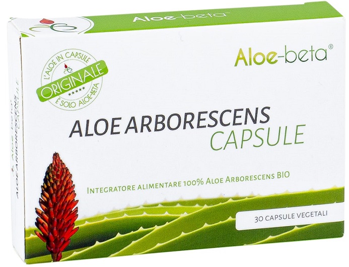 ALOE BETA 30 CAPSULE ALOE ARBORESCENS - Angeli Pharm
