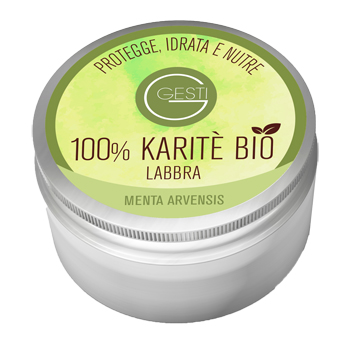 GESTI 100% KARITE' BIO 10 ML MENTA ARVENSIS LABBRA - Angeli Pharm