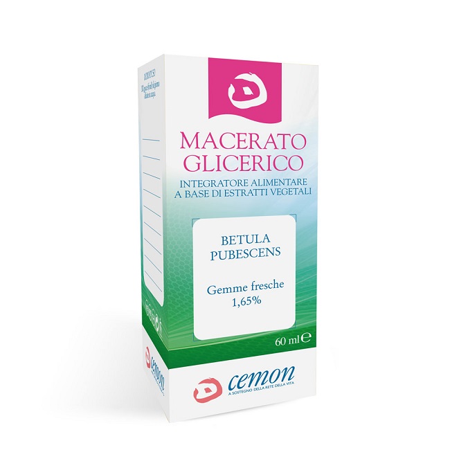 BETULA PUBESCENS GEMME MACERATO GLICERICO 60 ML - Angeli Pharm