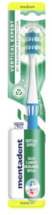 MENTADENT SPAZZOLINO VERTICAL EXPERT DENTI GUANCE - Angeli Pharm