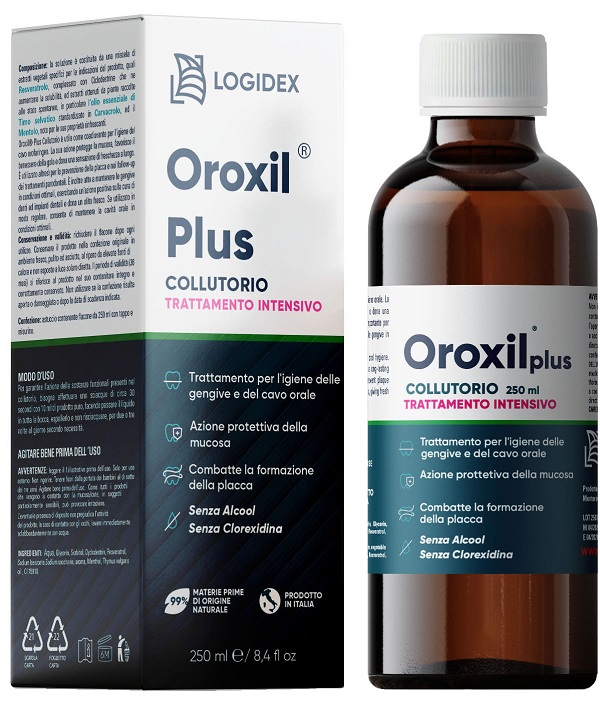 OROXIL PLUS COLLUTORIO TRATTAMENTO INTENSIVO 250 ML - Angeli Pharm