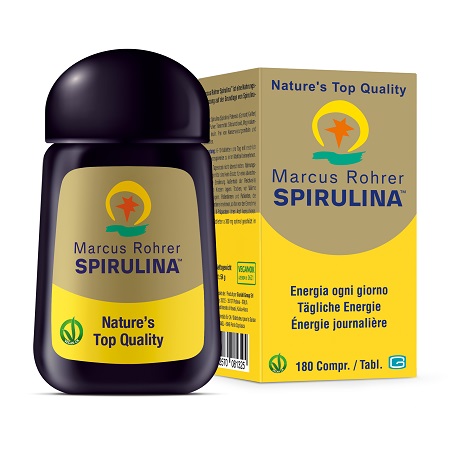 SPIRULINA MARCUS ROHRER RICARICA 180 COMPRESSE - Angeli Pharm