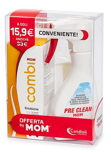 MOM KIT EMERGENZA PIDOCCHI SCATOLA TRASPARENTE - Angeli Pharm