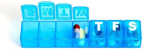 PORTAPILLORE SET MEDSTIMANALE MEDS - Angeli Pharm