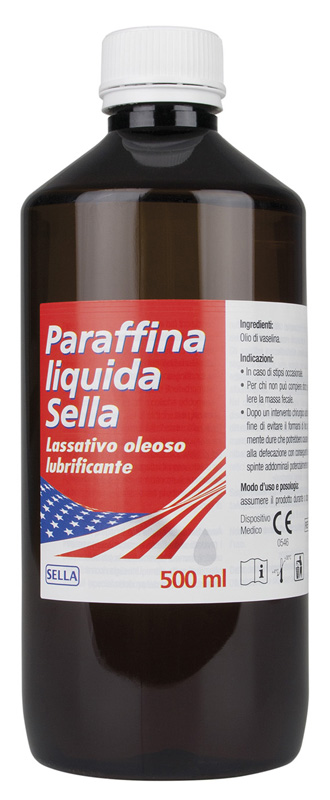 PARAFFINA LIQUIDA MD LASSATIVO 500 ML SELLA - Angeli Pharm