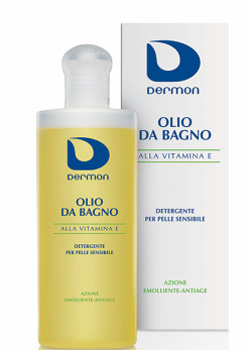 DERMON OLIO DOCCIA VITAMINA E 200 ML - Angeli Pharm
