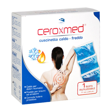 CUSCINETTO CALDO/FREDDO CEROXMED 11 X 24 CM 1 BUSTA - Angeli Pharm