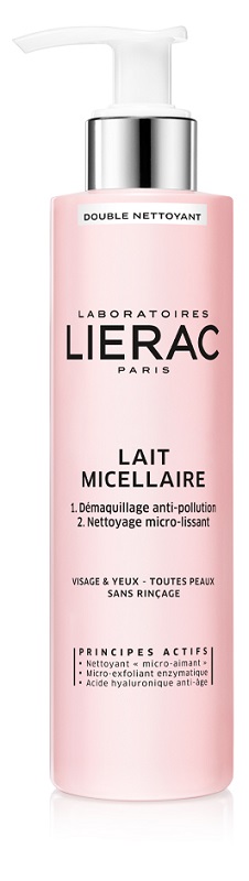 LIERAC DEMAQUILLANT LATTE MICELLARE A DOPPIA AZIONE 200 ML - Angeli Pharm
