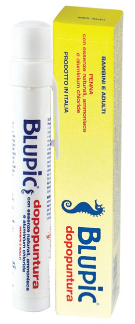 BLUPIC DOPOPUNTURA PENNA CON ESSENZE NATURALI E AMMONIACA ASTUCCIO - Angeli Pharm
