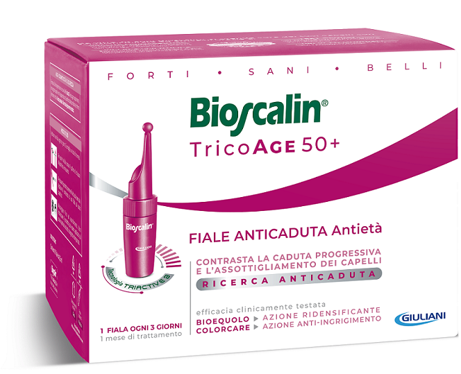 BIOSCALIN TRICOAGE ANTICADUTA ANTIETA' 10 FIALE 3,5 ML - Angeli Pharm