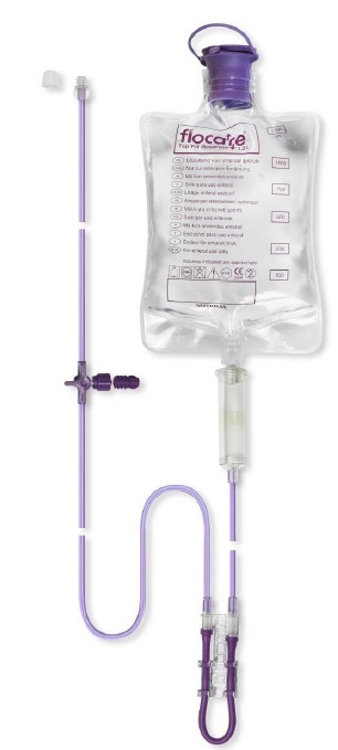 FLOCARE SACCA CON DEFLUSSORE DA 1,3 LITRI PER NUTRIPOMPA INFINITY - Angeli Pharm