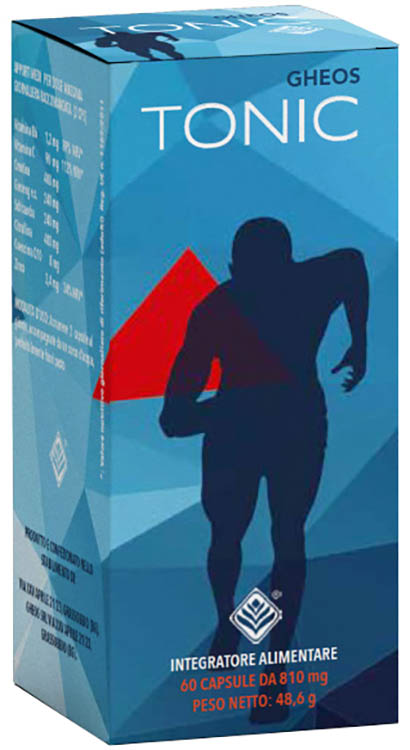 GHEOS TONIC 60 CAPSULE 810 MG - Angeli Pharm