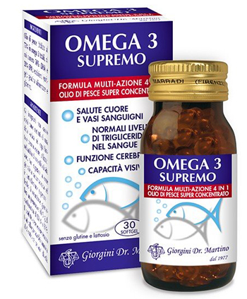 OMEGA 3 SUPREMO 30 SOFTGEL - Angeli Pharm