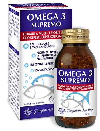 OMEGA 3 SUPREMO 60 SOFTGEL - Angeli Pharm