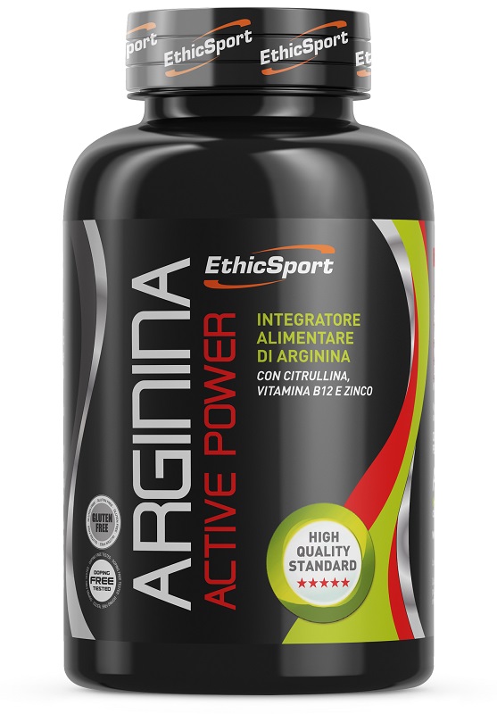ETHICSPORT ARGININA ACTIVE POWER 90 COMPRESSE DA 1500 MG - Angeli Pharm