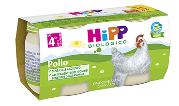 HIPP BIO HIPP BIO OMOGENEIZZATO POLLO 2X80 G - Angeli Pharm