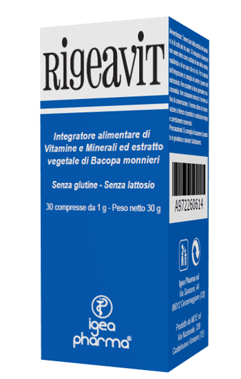 RIGEAVIT 30 COMPRESSE - Angeli Pharm