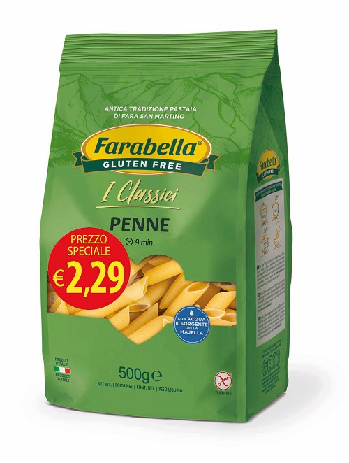 FARABELLA PENNE RIGATE PROMO 500 G - Angeli Pharm