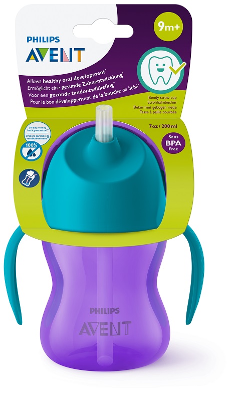 AVENT TAZZA CON CANNUCCIA FLESSIBILE DA 200ML 9 MESI+ - Angeli Pharm