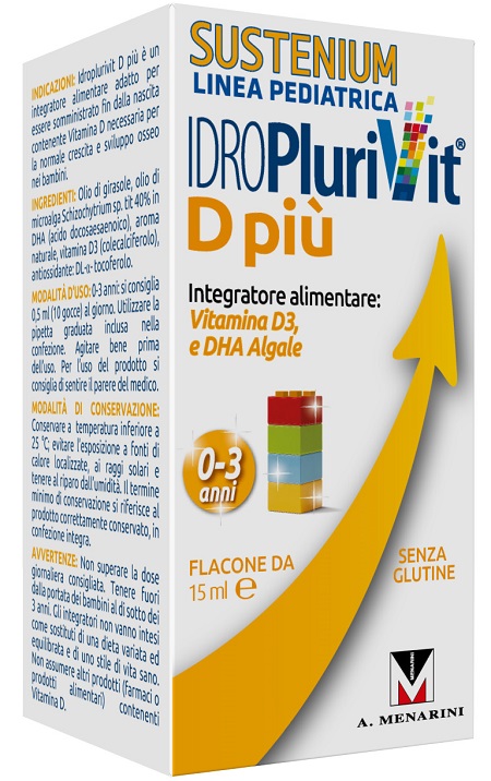 IDROPLURIVIT D+ SUSTENIUM 15 ML - Angeli Pharm