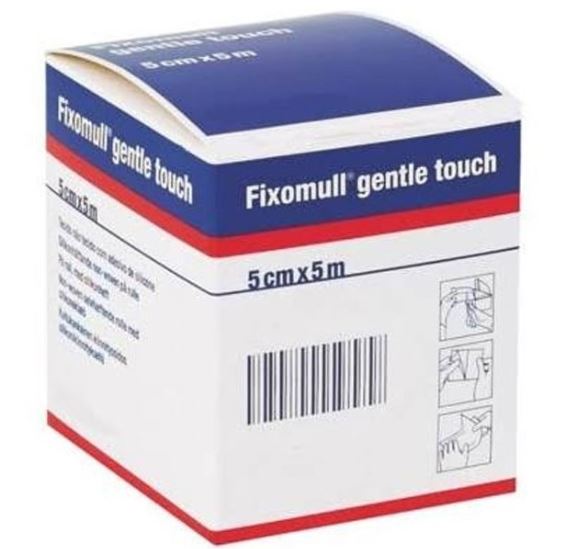 FIXOMULL GENTLE TOUCH 5 X 500 CM - Angeli Pharm