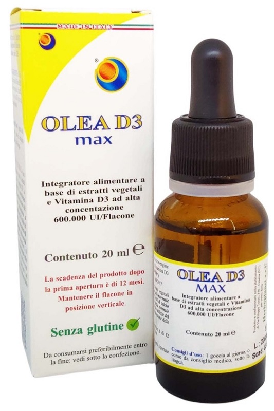 OLEA D3 MAX GOCCE 20 ML - Angeli Pharm