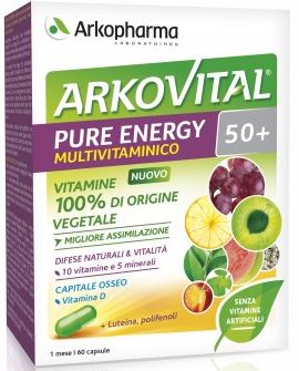 ARKOVITAL PURE ENERGY 50+ 60 CAPSULE - Angeli Pharm