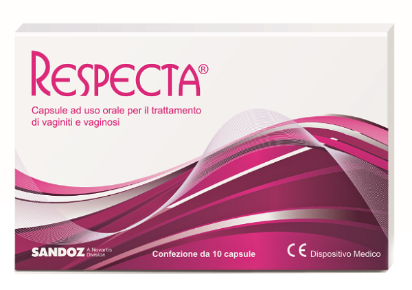 RESPECTA 10 CAPSULE AD USO ORALE PER VAGINITI E VAGINOSI - Angeli Pharm
