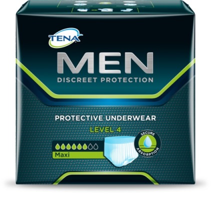 MUTANDINA ASSORBENTE MASCHILE TENA MEN LIVELLO 4 TAGLIA LARGE 10 PEZZI - Angeli Pharm