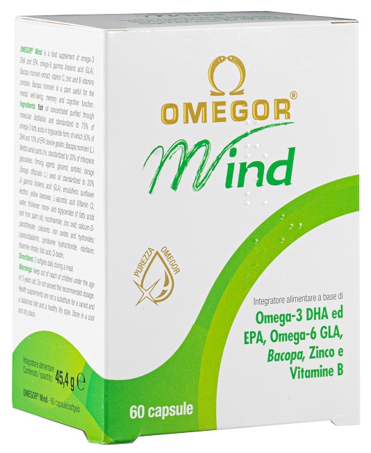 OMEGOR MIND 60 CAPSULE MOLLI - Angeli Pharm