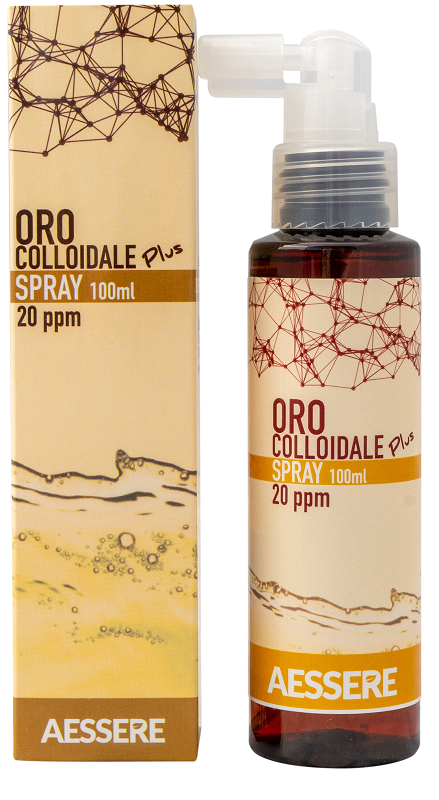 ORO COLLOIDALE PLUS SPRAY 20PPM 100 ML - Angeli Pharm