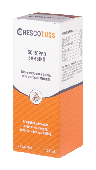 CRESCOTUSS SCIROPPO BAMBINO 200 ML - Angeli Pharm