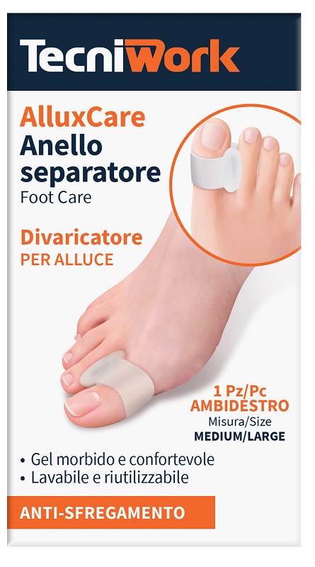 ALLUXCARE SEPARATORE DIVARICATORE ALLUCE MEDIUM/LARGE 1 PEZZO - Angeli Pharm