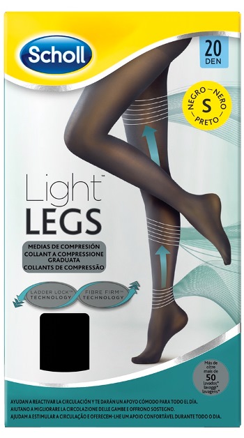 SCHOLL LIGHTLEGS 20 DENARI TAGLIA S COLORE NERO 1 PAIO - Angeli Pharm