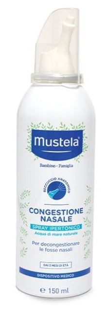 MUSTELA CONGESTIONE SPRAY IPERTONICO 150 ML - Angeli Pharm