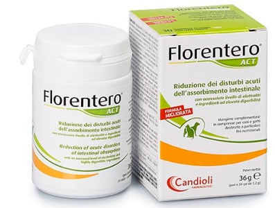 FLORENTERO ACT 120 COMPRESSEAPPETIBILI PER CANI E GATTI - Angeli Pharm