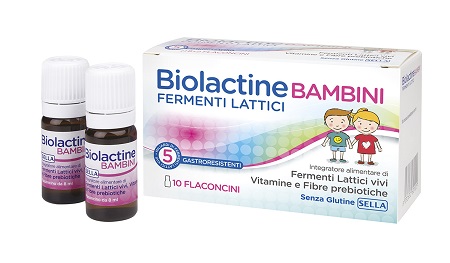 BIOLACTINE BAMBINI 10 FLACONCINI 8 ML - Angeli Pharm