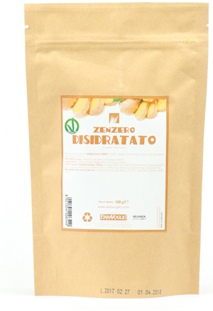 ZENZERO DISIDRATATO 100 G A FETTE SENZA ZUCCHERO - Angeli Pharm
